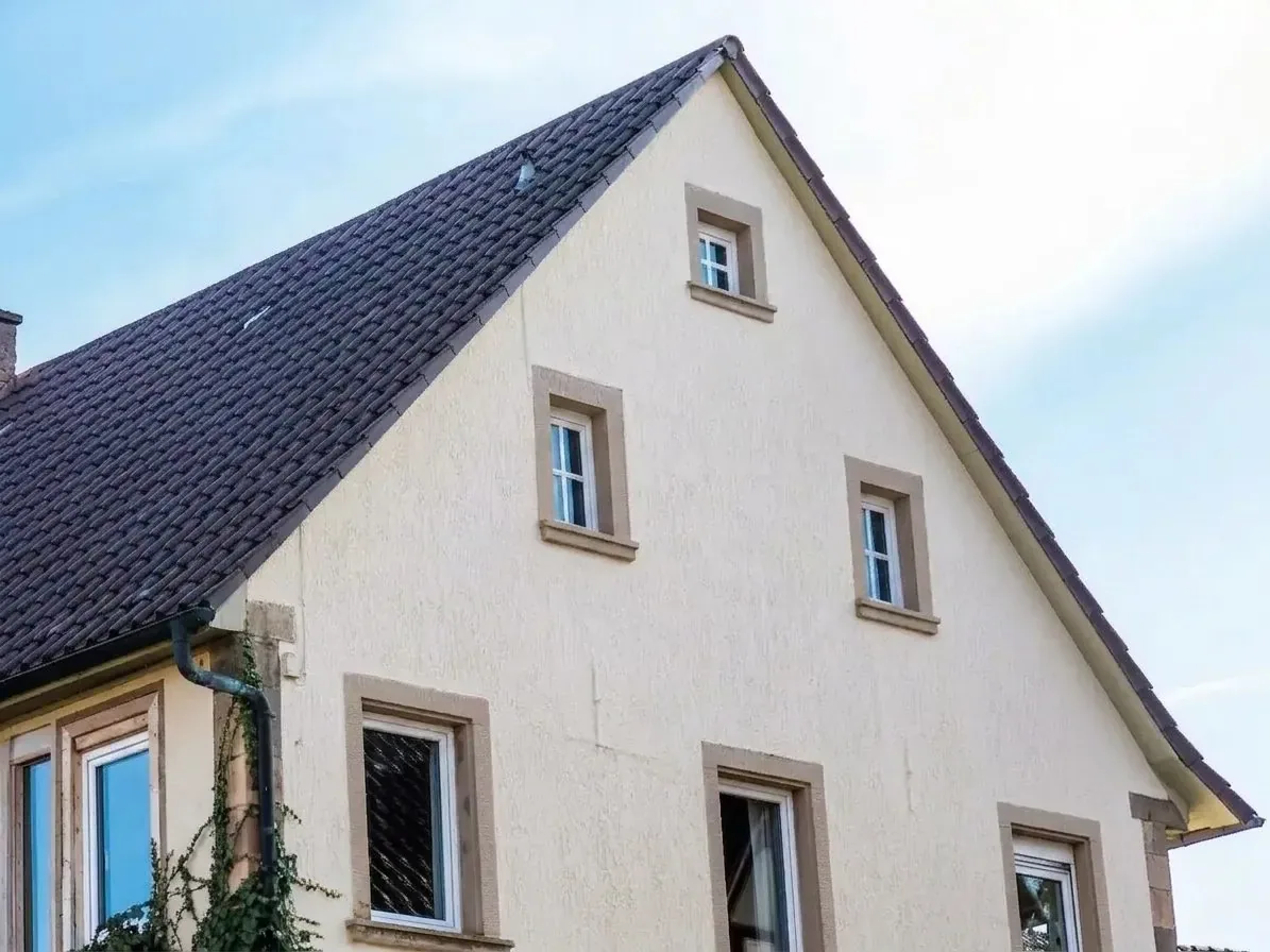 Enduit de façade dans l'Indre-et-Loire