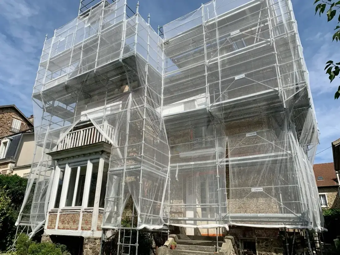 Ravalement de façade dans l'Indre-et-Loire