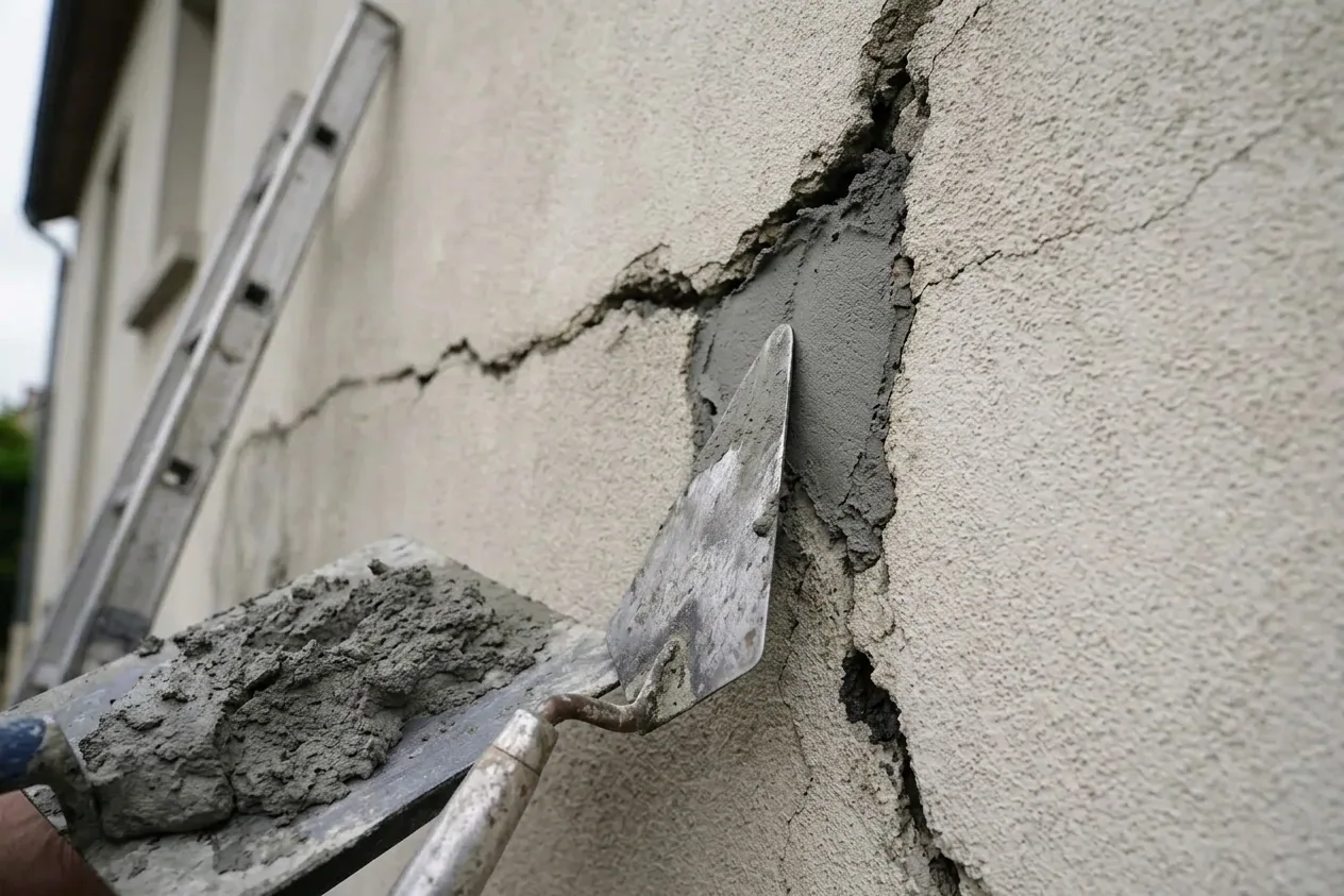 Réparation de fissures dans l'Indre-et-Loire